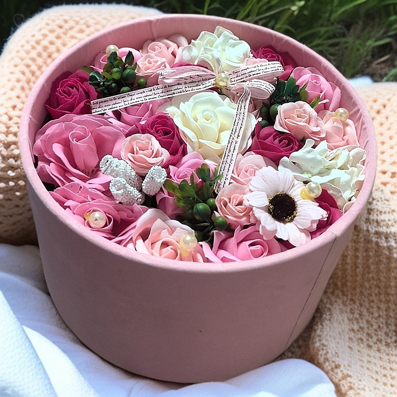 生日礼品送闺蜜送女朋友老婆仿真香皂花束情人创意浪漫氛围小礼物