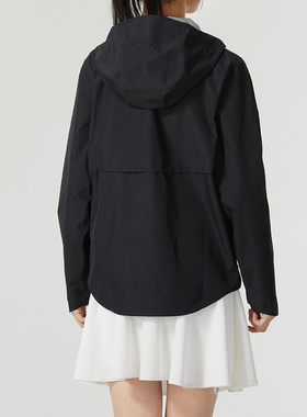 安德玛梭织连帽夹克女装春季户外健身训练服跑步运动外套 13852