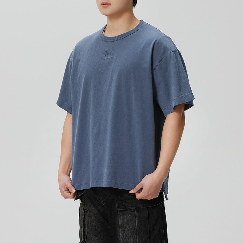 安德玛UA男装运动服跑步健身训练圆领短袖透气T恤衫半截袖1387993