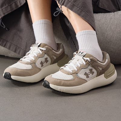 UA安德玛男鞋女鞋情侣网面运动鞋健身训练缓震舒适透气休闲跑步鞋