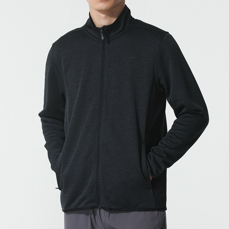 UA安德玛官方男装秋冬新款立领运动服黑色休闲夹克外套6005672