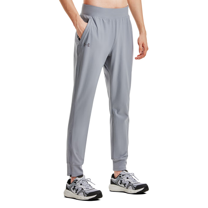 安德玛男子梭织直筒运动裤