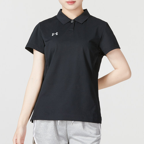 UA安德玛女装2026夏季新款运动服短袖翻领透气POLO衫T恤23500510