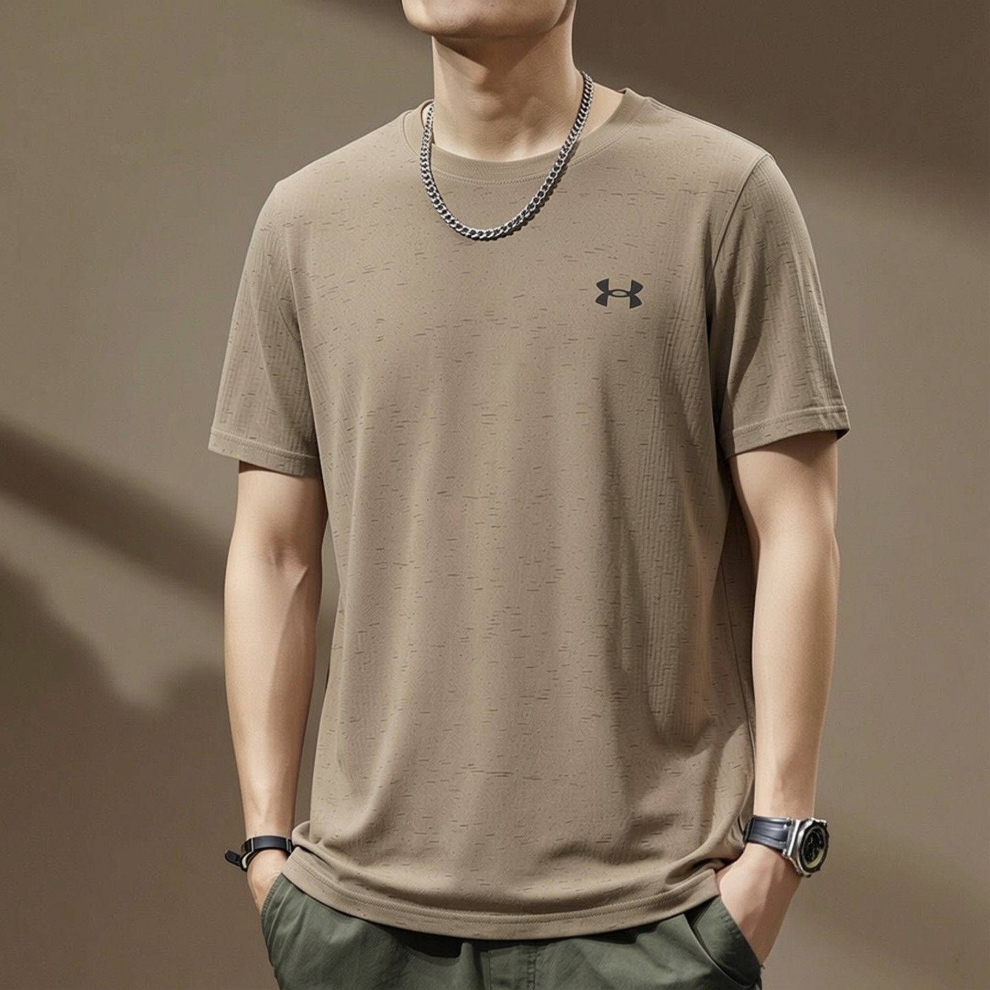 UA安德玛Vanish快干短袖男装春季新款健身圆领T恤休闲跑步运动服,运动服/休闲服装,运动T恤,淘宝优惠券,粉丝福利购,淘宝优惠卷