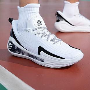 安德玛官方库里12篮球鞋男鞋冬季新款轻便减震运动鞋场上实战球鞋