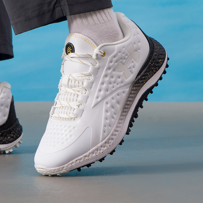 安德玛官方高尔夫球鞋男鞋库里Curry1减震耐磨训练鞋轻便运动鞋子