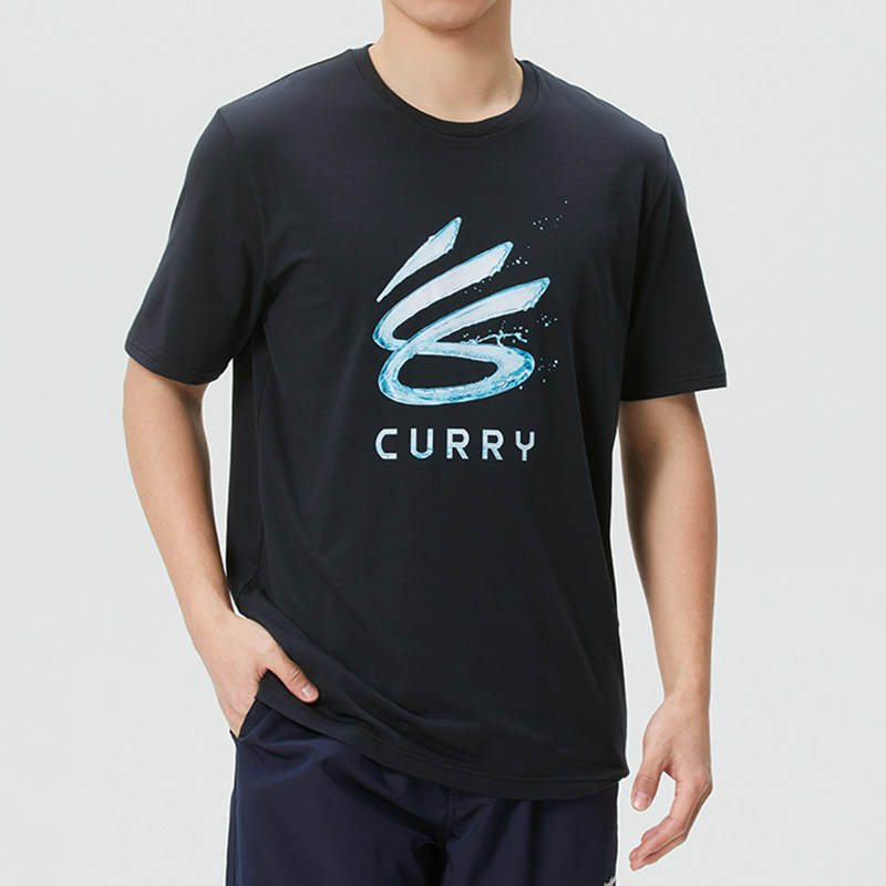 UA安德玛库里短袖T恤男装2026新款运动服健身训练Curry篮球短袖图片