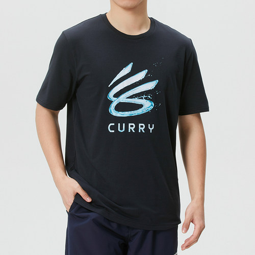 UA安德玛库里短袖T恤男装2026新款运动服健身训练Curry篮球短袖
