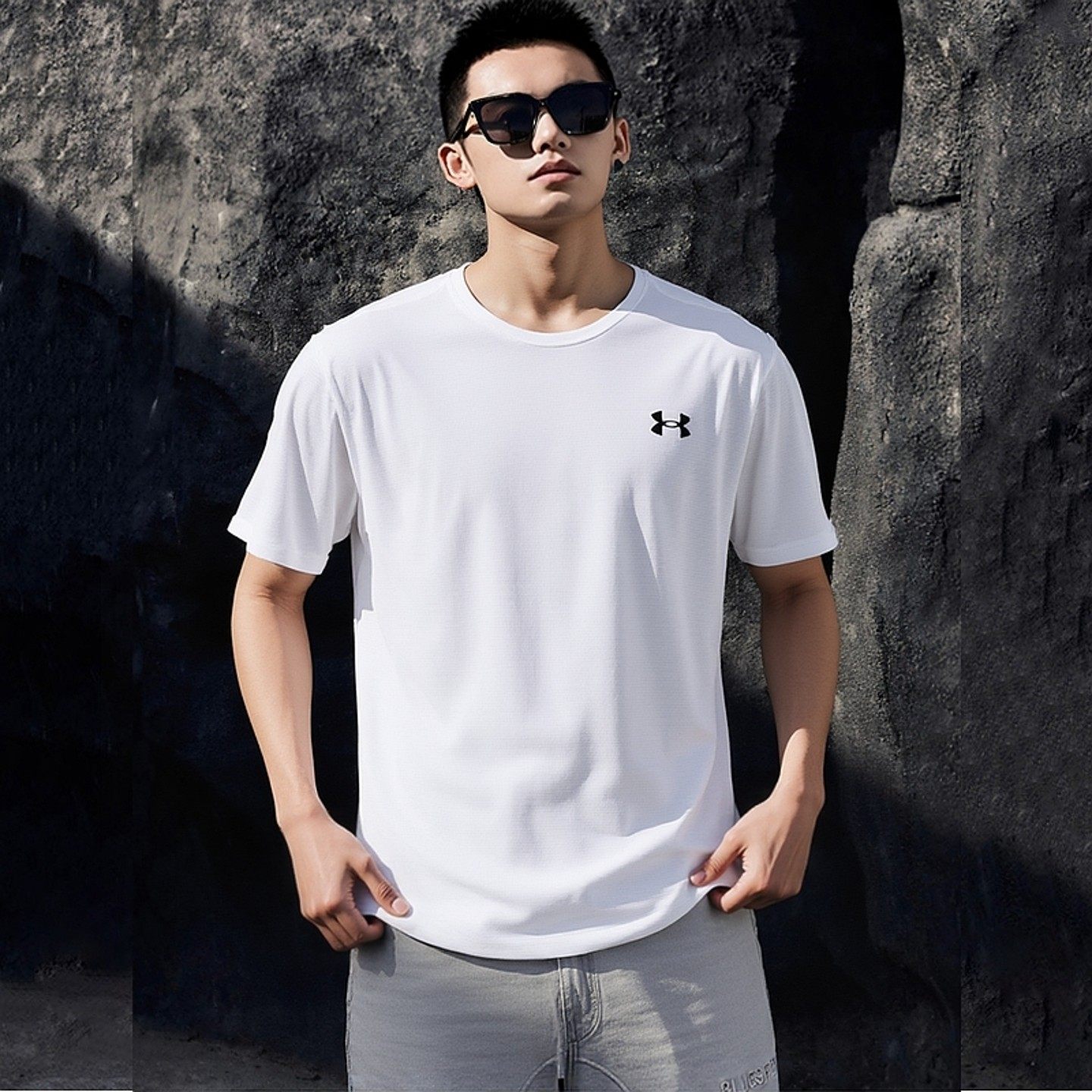 UA安德玛白色T恤男士快干短袖春季新款CoolSwitch健身运动服半袖,运动服/休闲服装,运动T恤,淘宝优惠券,粉丝福利购,淘宝优惠卷