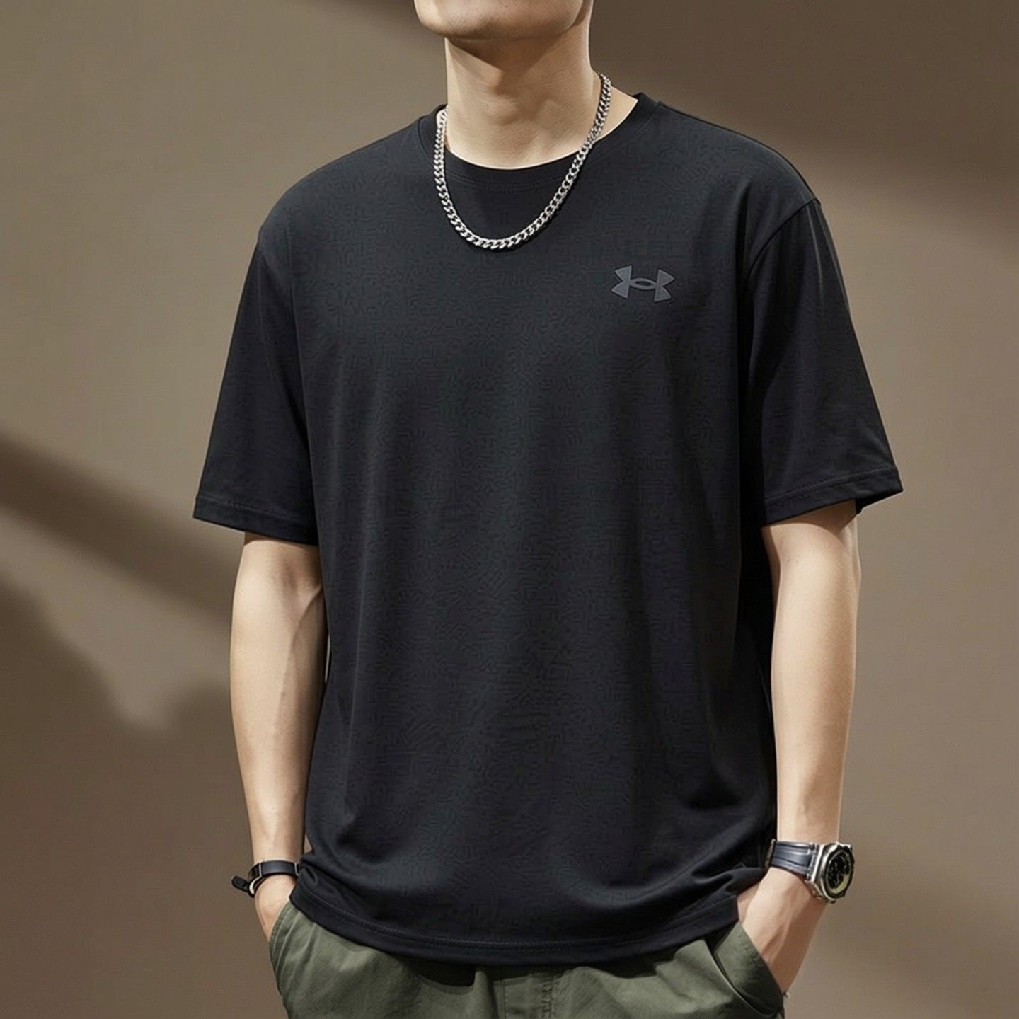 UA安德玛短袖男款春季新款透气休闲宽松T恤上衣健身运动训练服,运动服/休闲服装,运动T恤,淘宝优惠券,粉丝福利购,淘宝优惠卷