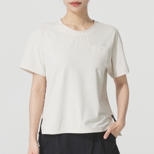 安德玛UA官方女装春季快干透气跑步健身训练短袖瑜伽时尚T恤