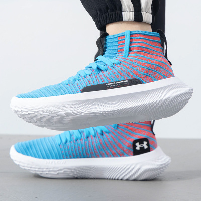 安德玛球鞋男鞋冬季新款时尚潮流运动鞋实战训练舒适透气篮球鞋