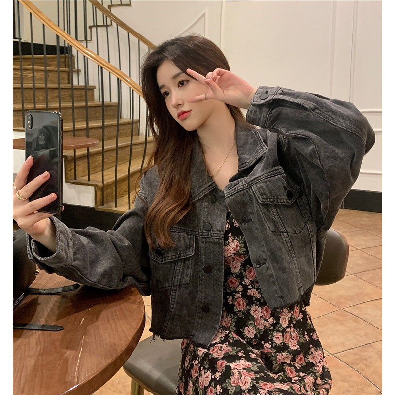 深秋冬装日2026新款女装ootd穿搭一整套牛仔外套连衣裙子两件套装