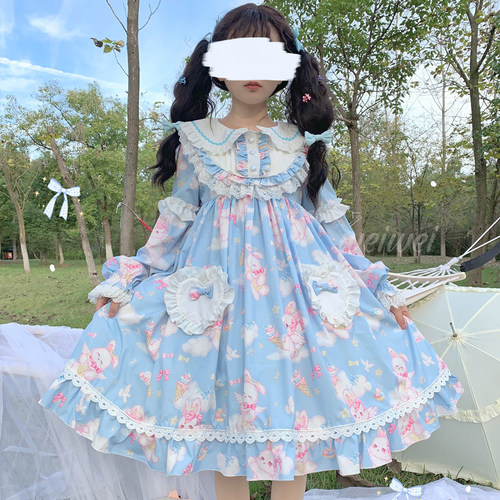学生白菜原创洛丽塔Lolita连衣裙
