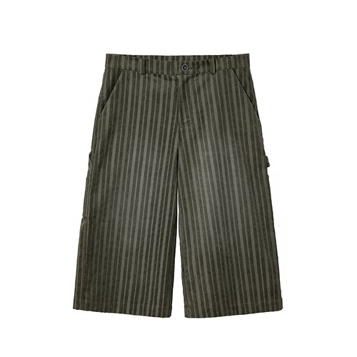 mocuishle（MCSL）「沙龙」灯芯绒七分短裤 PANTS