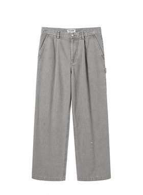 mocuishle（MCSL）「麦浪」工装水洗长裤 Wide Chino Pants