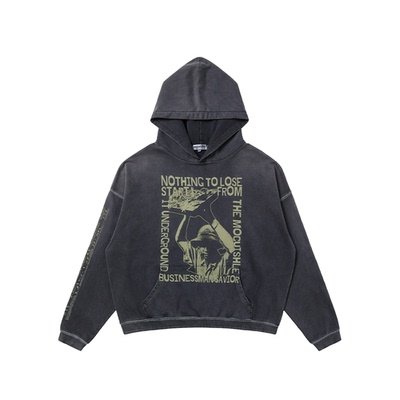 鲁蛇连帽卫衣LOSERHOODIE