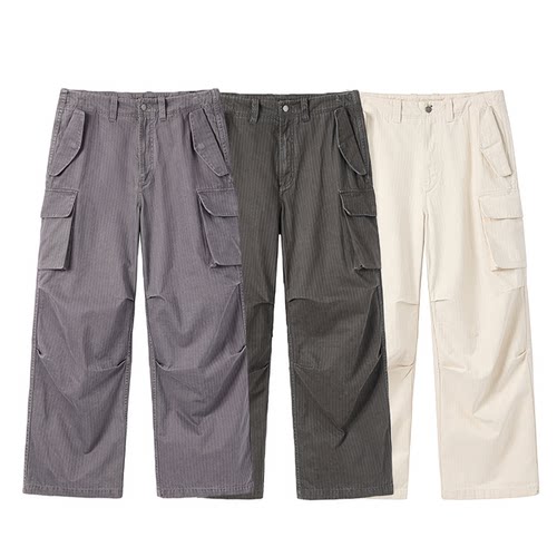mocuishle（MCSL）定番六袋直筒工装裤 BASIC CARGO PANTS
