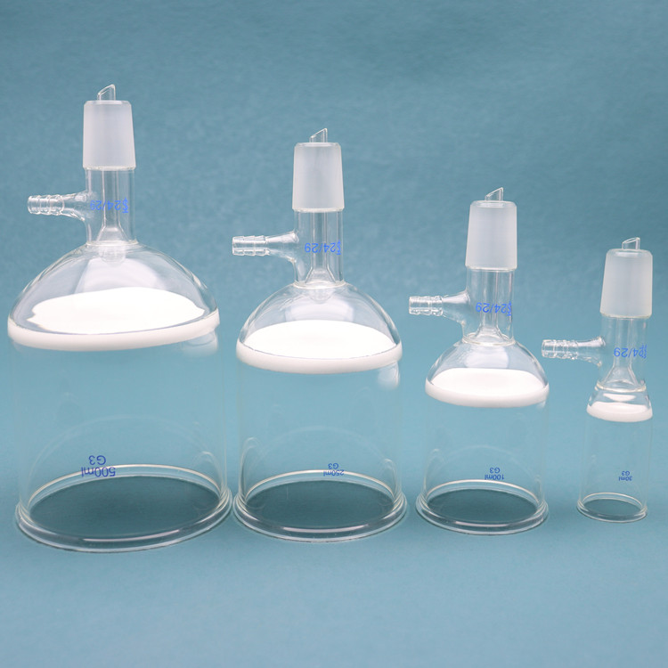 玻璃砂芯漏斗  标准口具砂板过滤漏斗30/60/100/150/250/350/500/600