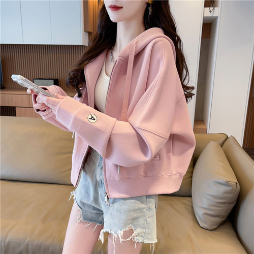 设计感小众小个子宽松卫衣女春秋