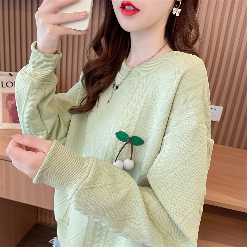 设计感小众bf慵懒风百搭卫衣女潮