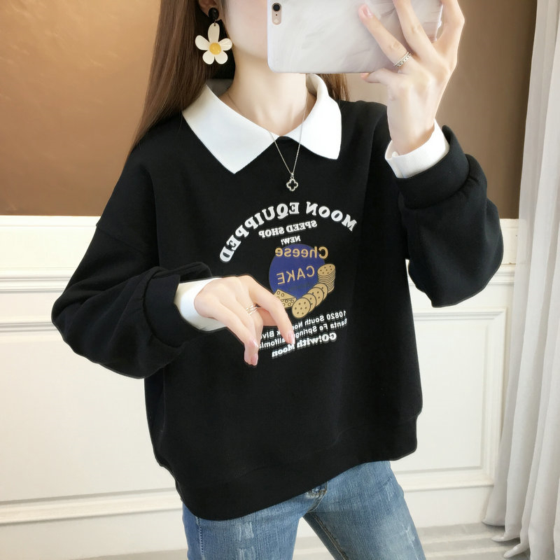 设计感小众慵懒风百搭卫衣女春秋