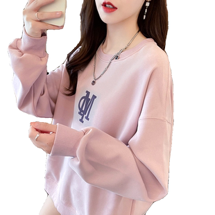 早春小个子卫衣女春秋2026新款韩版宽松大码女装简约百搭上衣外套