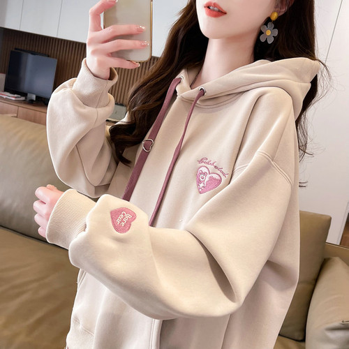 设计感小众2025新款卫衣女秋冬季