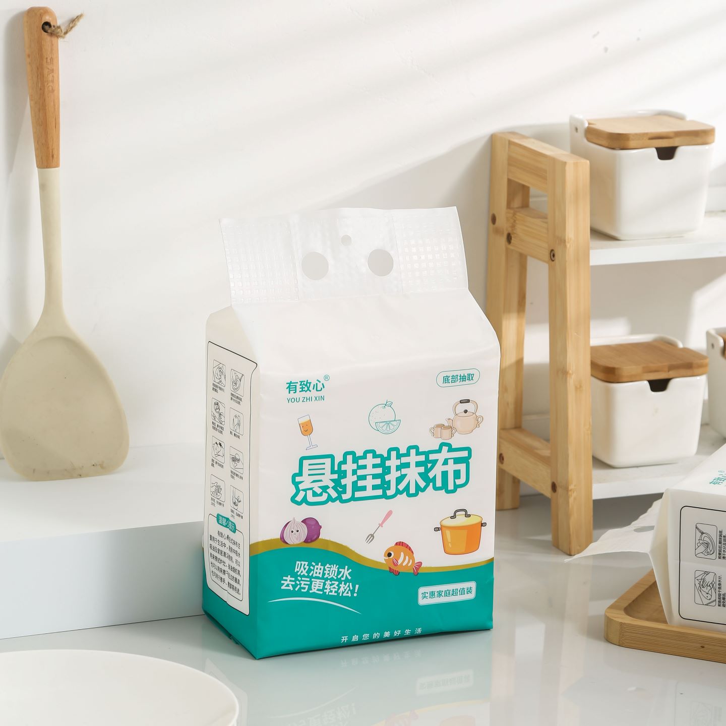 有致心牌懒人抹布120抽一包