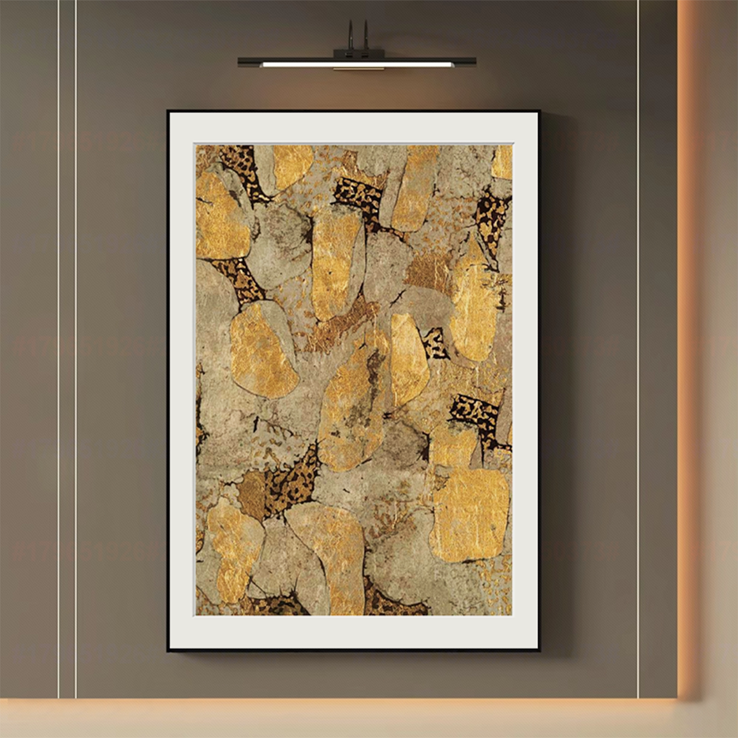 现代抽象砂岩肌理画客厅装饰画新款意式轻奢酒店过道玄关挂画壁画