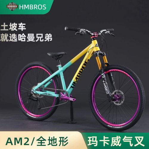 哈曼兄弟AM2土坡车山地自行车