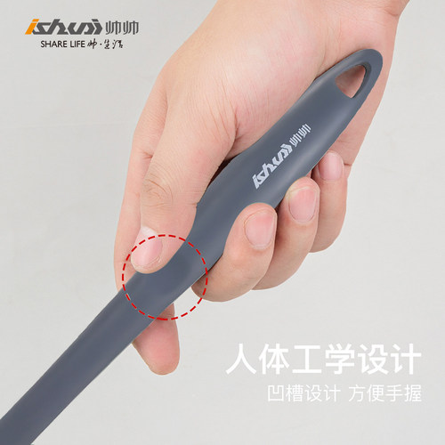 帅帅灰硅胶铲带包装盒家用长柄锅铲厨具旗舰店