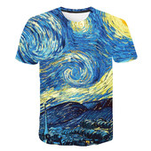 Printed 打印视觉圆领短袖 Vision Neck Sleeves3D Crew Short