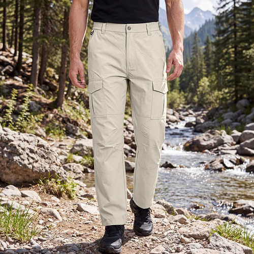 Men's casual straight leg work pants   男式休闲直筒工装裤