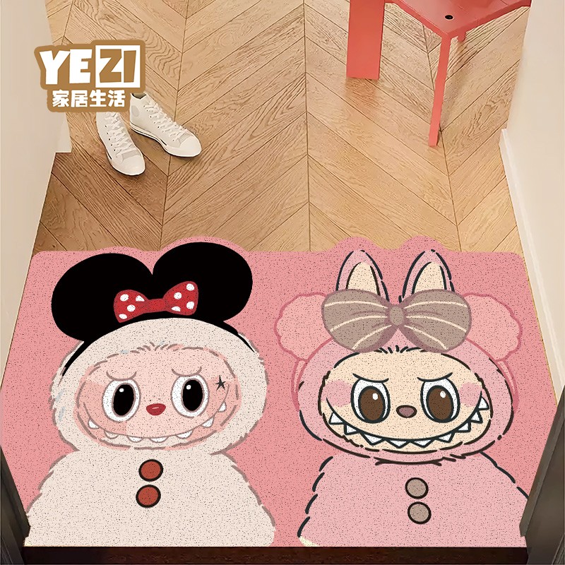 拉布布进门地垫丝圈入户门防滑垫