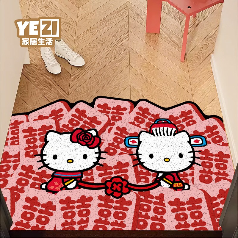 凯蒂猫喜庆备婚地垫【热卖中】～