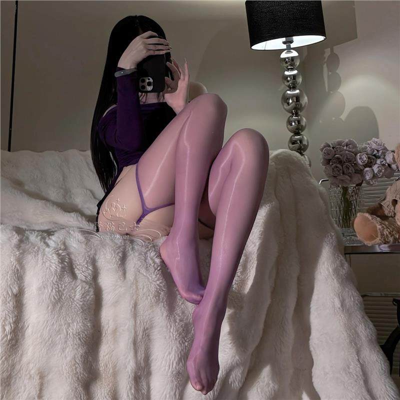 好绝的雾紫色~性感极光吊带一体裤袜女薄丝滑美腿内搭裤袜御姐,女士内衣/男士内衣/家居服,连裤袜/打底袜,淘宝优惠券,粉丝福利购,淘宝优惠卷