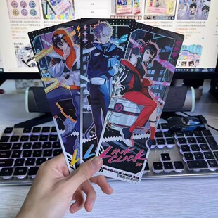 正版集卡社时光代理人赛博时光系列角色拍立得卡镭射票套装现货