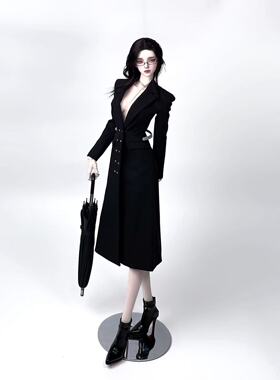 YEE手作娃衣 收腰西装大衣 三分大女尺寸