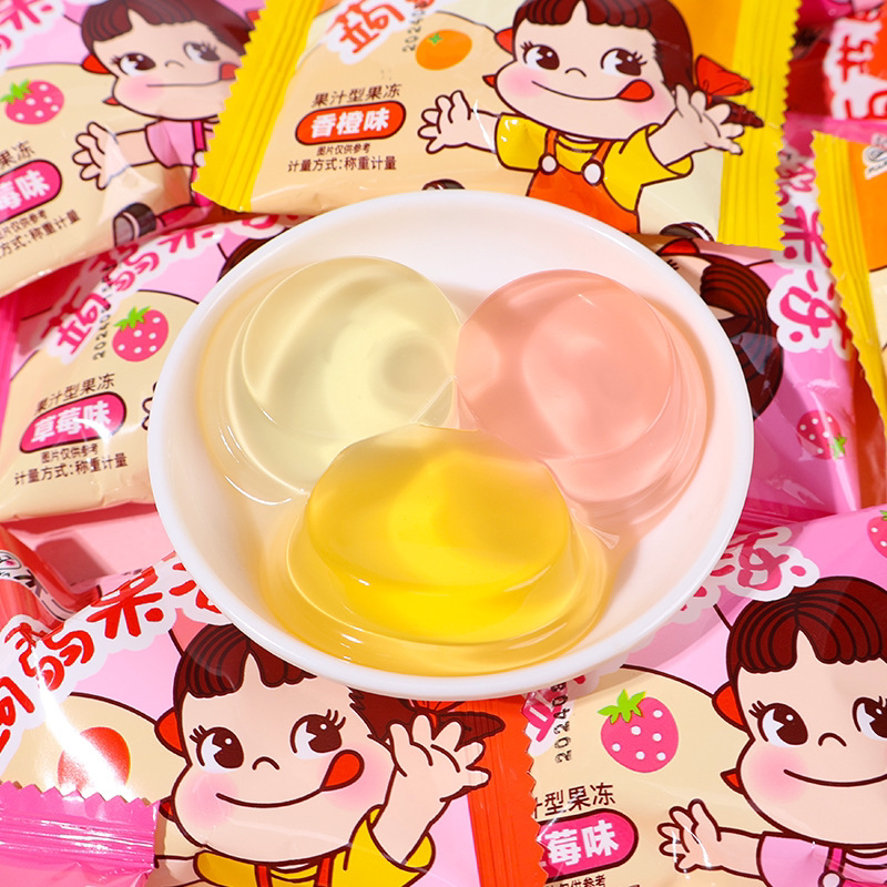 不二家蒟蒻果冻散装500g图片