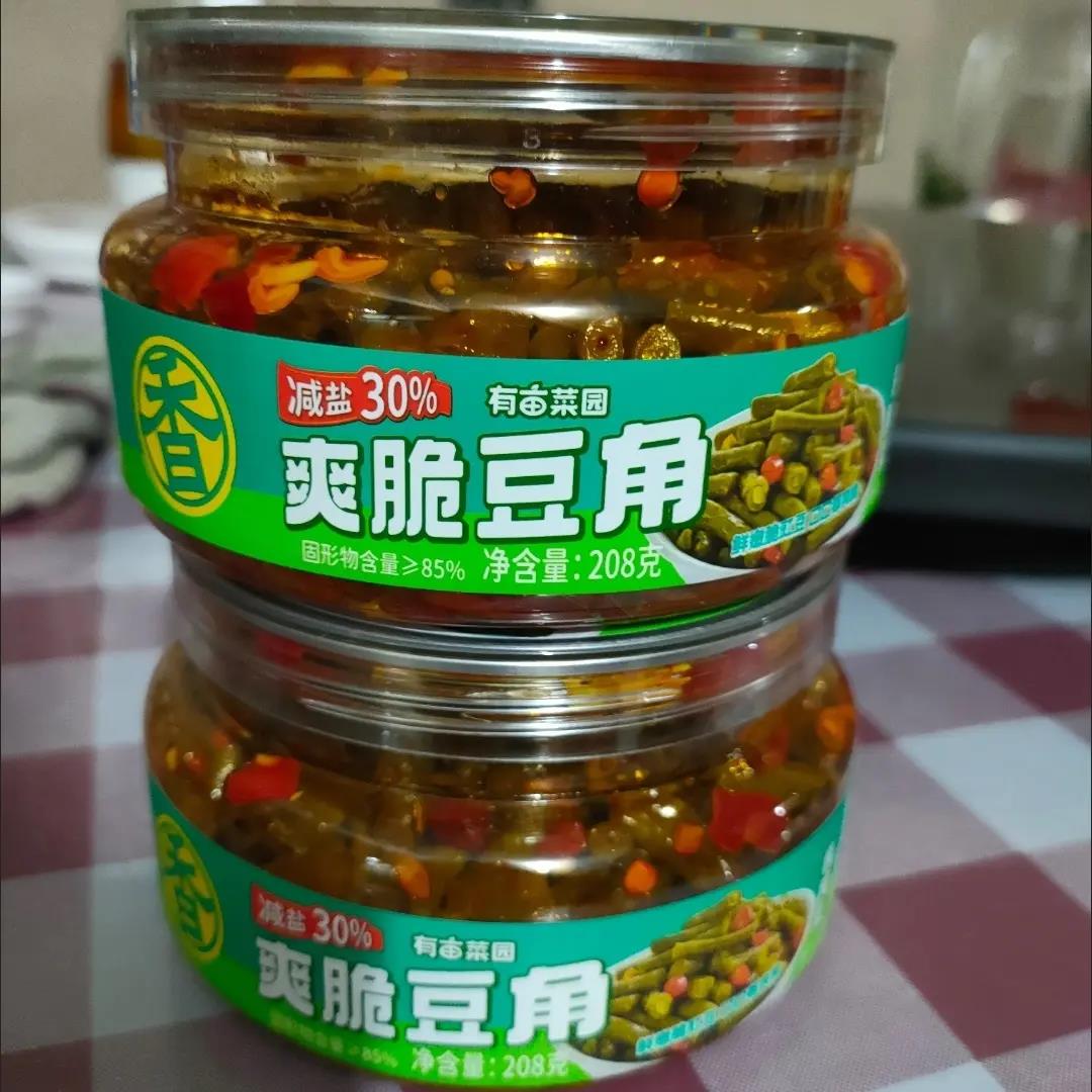 有亩菜园爽脆豆角酸辣脆爽开胃香脆下饭麻辣黄瓜香辣罐装即食