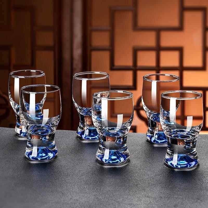 轻奢高档水晶玻璃一两白酒杯分酒器套装酒具家用饭店创意小酒盅