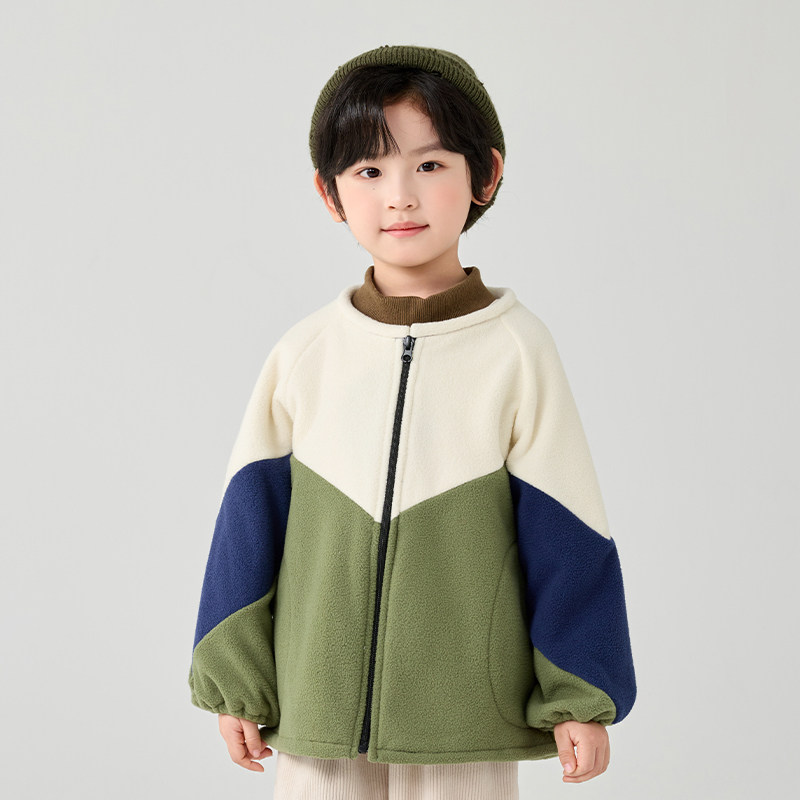 新款男童摇粒绒罩衣长袖秋冬季加厚保暖防脏宝宝吃饭围兜外穿护衣,童装/婴儿装/亲子装,反穿衣/罩衣,淘宝优惠券,粉丝福利购,淘宝优惠卷