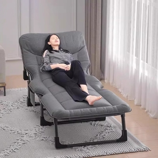 德国进口折叠床办公室单人午休躺椅便携式 家用简易多功能行军床