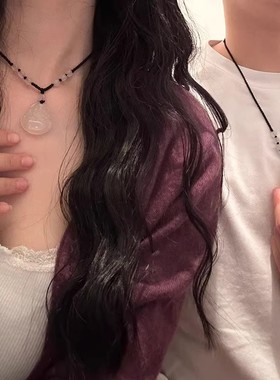 天然玛瑙玉髓佛公吊坠大度笑面佛项链女弥勒佛红黄白粉紫色小笑佛