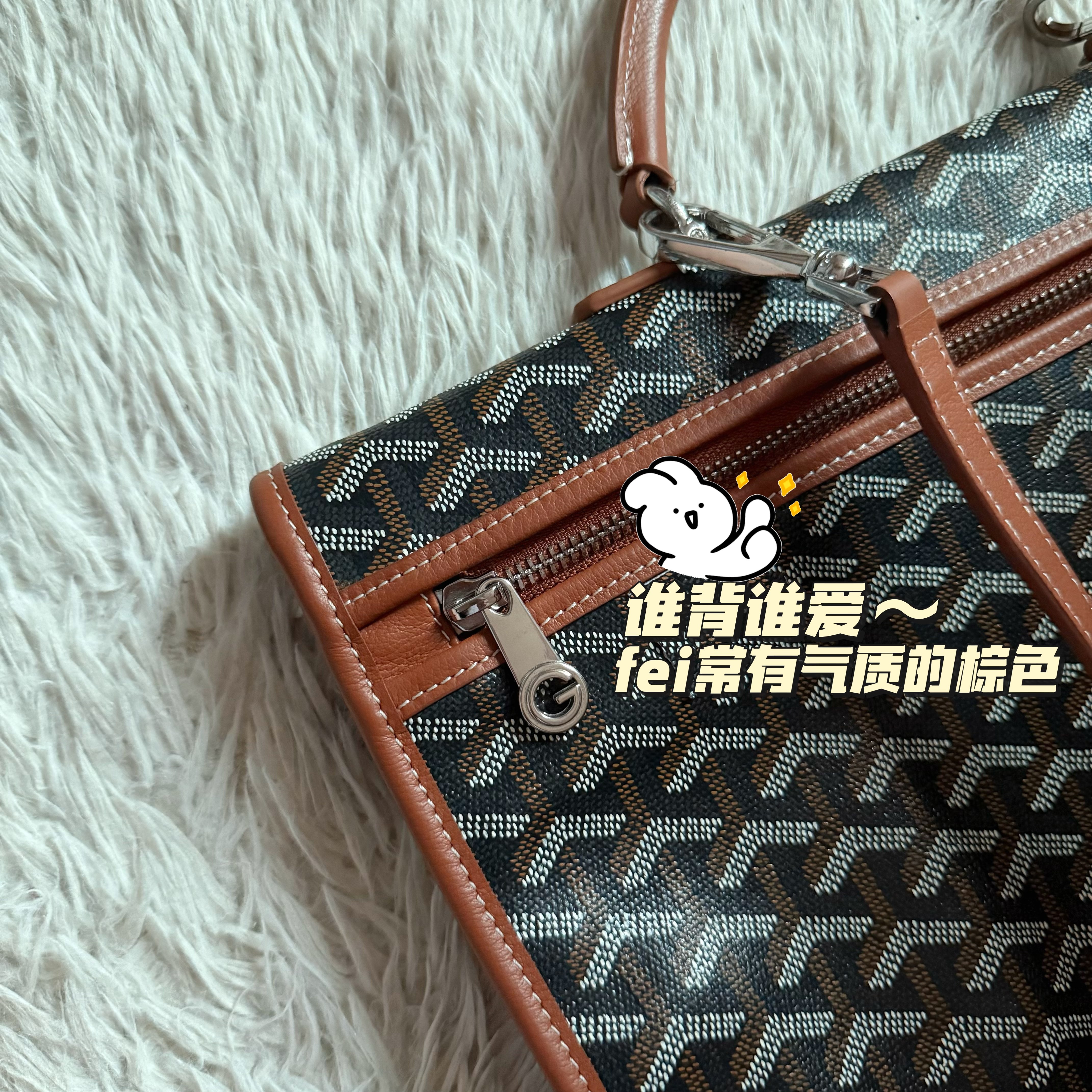 高定升级版女包欧美Y字印花双肩