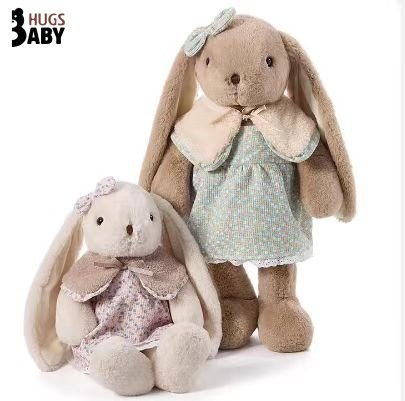 抱抱宝贝斑妮兔毛绒玩偶长耳朵兔