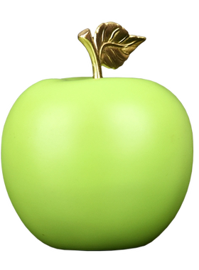 韶之红纯铜摆件平平安安苹果礼品