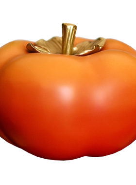 韶之红纯铜柿子心想事成事事如意