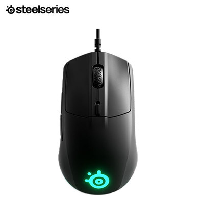 赛睿（SteelSeries）Rival 3鼠标 有线鼠标 游戏电竞鼠标RGB灯效